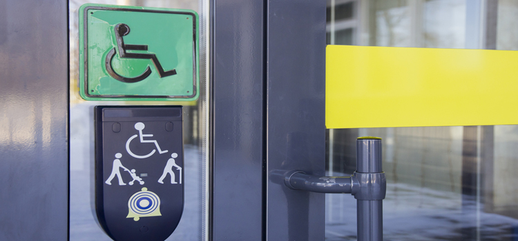 automatic handicap door opener in East Hemet