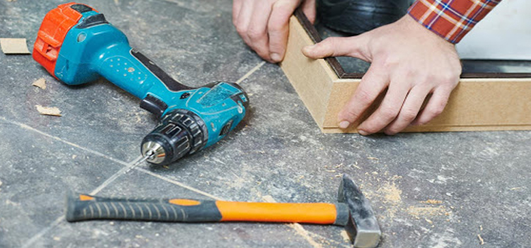broken door frame repair East Hemet