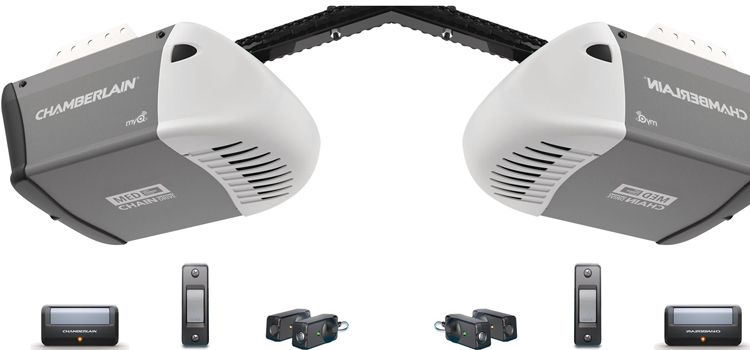 chamberlain garage door openers in East Hemet